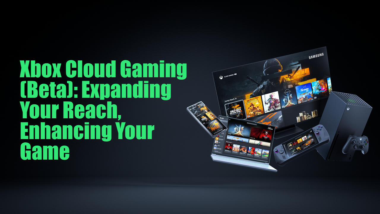 Xbox games playing on screens